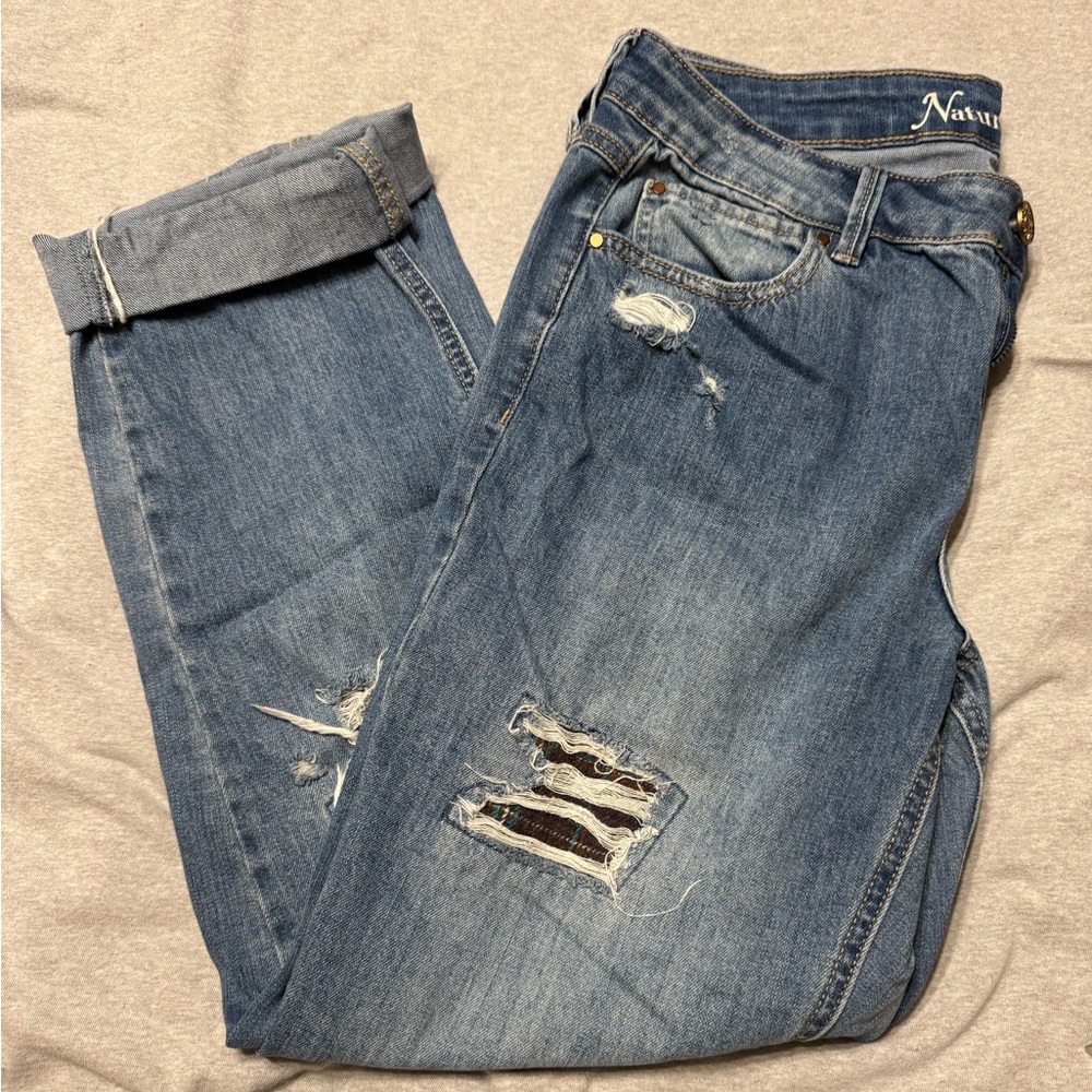 Vintage Reunion distressed Jean